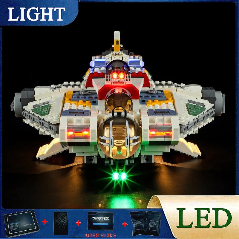 DIY LED Light Kit For LEGO 75357 Ghost Phantom II (Only LED Light,Without Blocks Model)