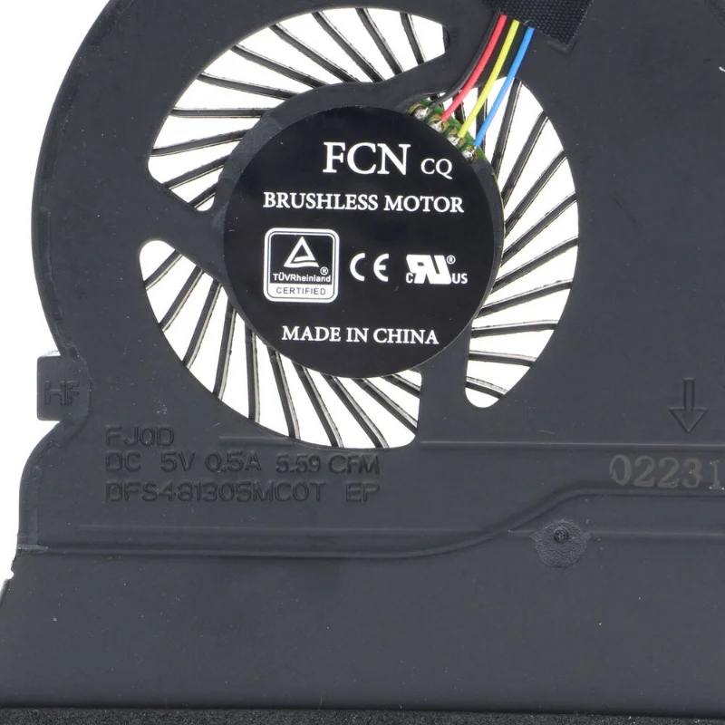 

Вентилятор охлаждения процессора ноутбука для Dell Inspiron 5565 5567 5767 789DY 0789DY DFS481305MCOT