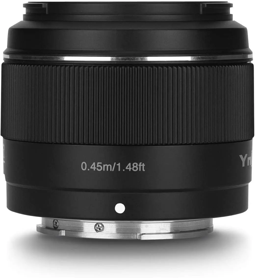 YONGNUO YN50mm F1.8S Lens 50mm F1.8 Larege Aperture APS-C Standard Prime E-Mount Auto Manual Focus AF MF USB for Sony Cameras