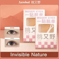 Arrebol Double-fold Eyelid Tape Invisible Eyelid Lift Band Self Adhesive Stickers Waterproof Fiber Paste Big Eye Tools