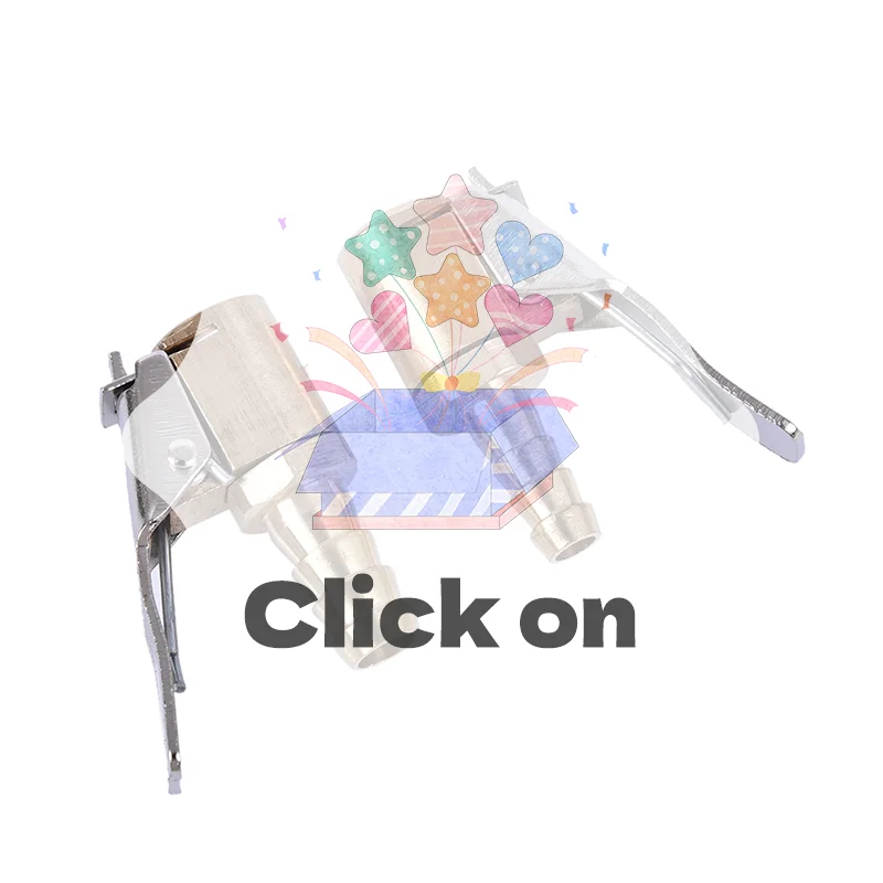 Adattatore per auto con bloccaggio per clip per pneumatici con connettore per valvola di gonfiaggio per pneumatici per auto in ottone