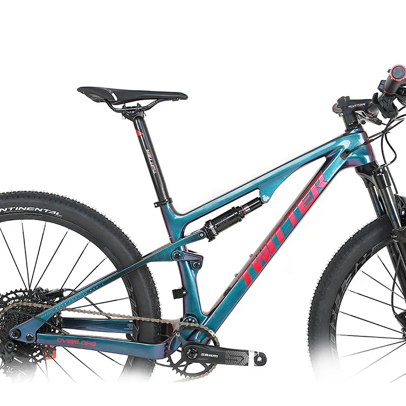 TWITTER High-end OVERLORD NX-EAGLE-12S AM-Class ROCKSHOX SHOCK T900 Full Suspension Carbon Fiber Mountain Bike 27.5/29