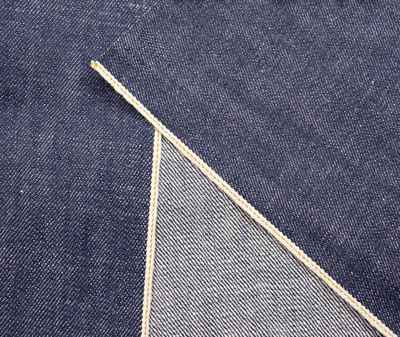 15.05oz Hairy Cotton Slub Selvedge Denim Jacket Soft Jeans Material WF313