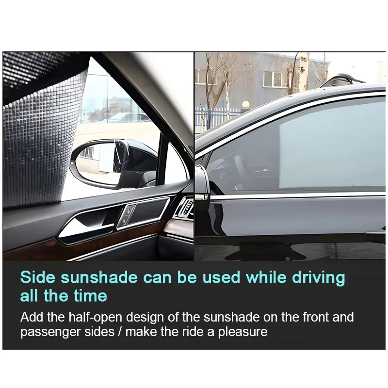 Full Cover Sunshades for Mazda 3 BP Axela Sedan 2019~2023 Front Window Curtain Rear Windshield Visor Mat Sun Protecti Accessorie view 6