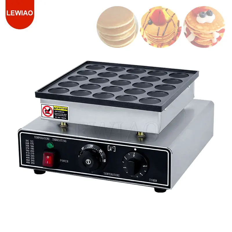 Hot Sale Japanese Double Egg 25 Hole Heart Snack Muffin Waffle Maker Machine