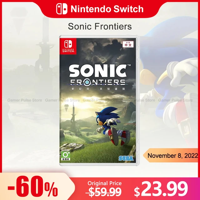 Sonic Frontiers Nintendo Switch Game Deals 100% Original Physical Game Card  1 Player Action Genre for Nintendo Switch OLED Lite