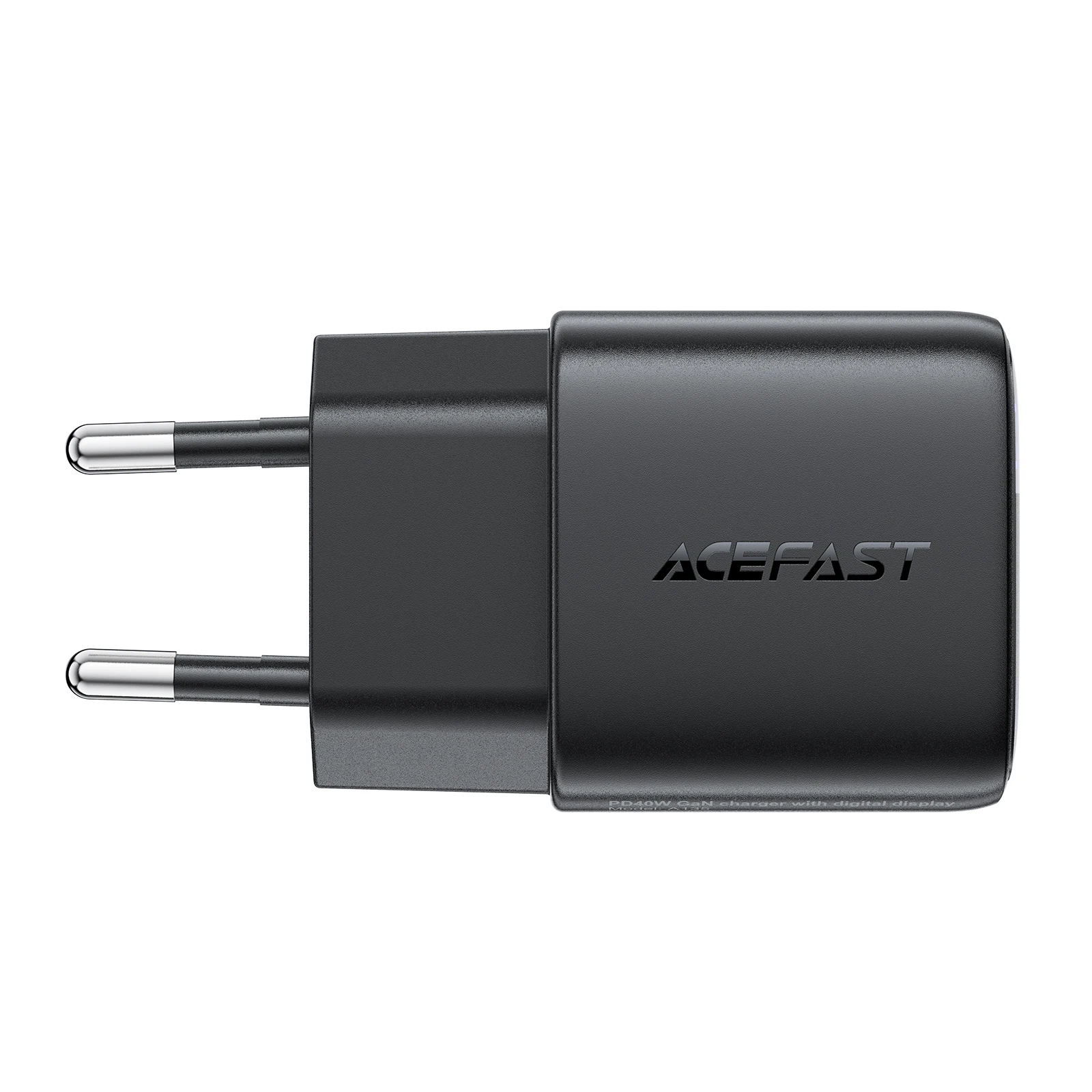 ACEFAST Ładowarka z wtyczką EU GaN PD40W z szybkim ładowaniem i cyfrowym wyświetlaczem do iPhone 17 16, adapter ścienny z szybkim ładowaniem PD do Samsung S25 26 — zdjęcie produktu 4