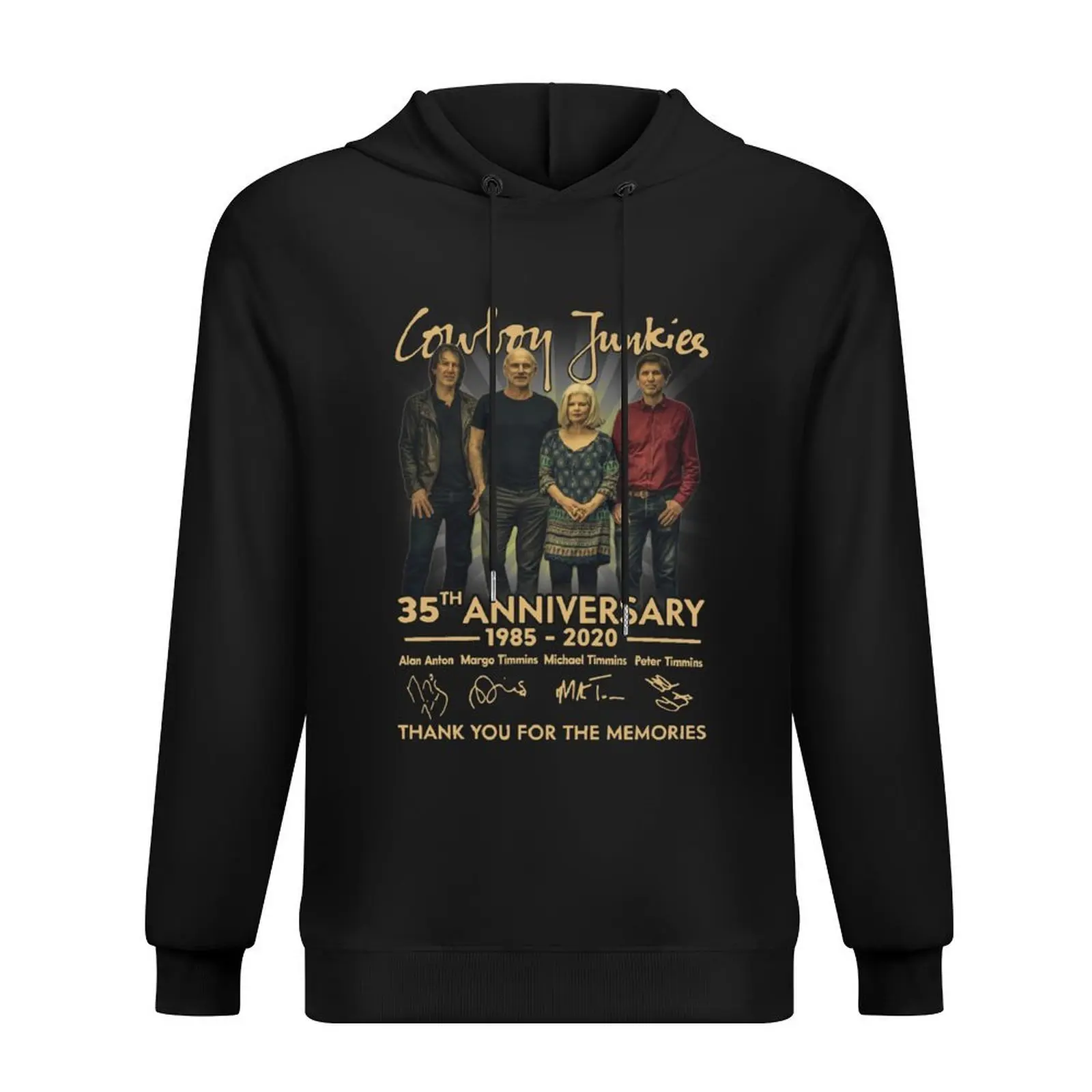 

Anniversary-Thank You For The Memories Cowboy Junkies 1985 Hoodie men's coat autumn jacket men graphic hoodies