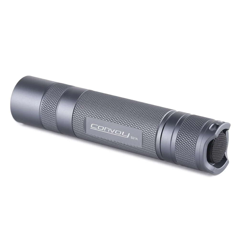 Convoy S21A Nichia UV 365nm 21700 flashlight Fluorescent Agent Detection Ultraviolet Ultra Violet Hight Powerful Fash Light