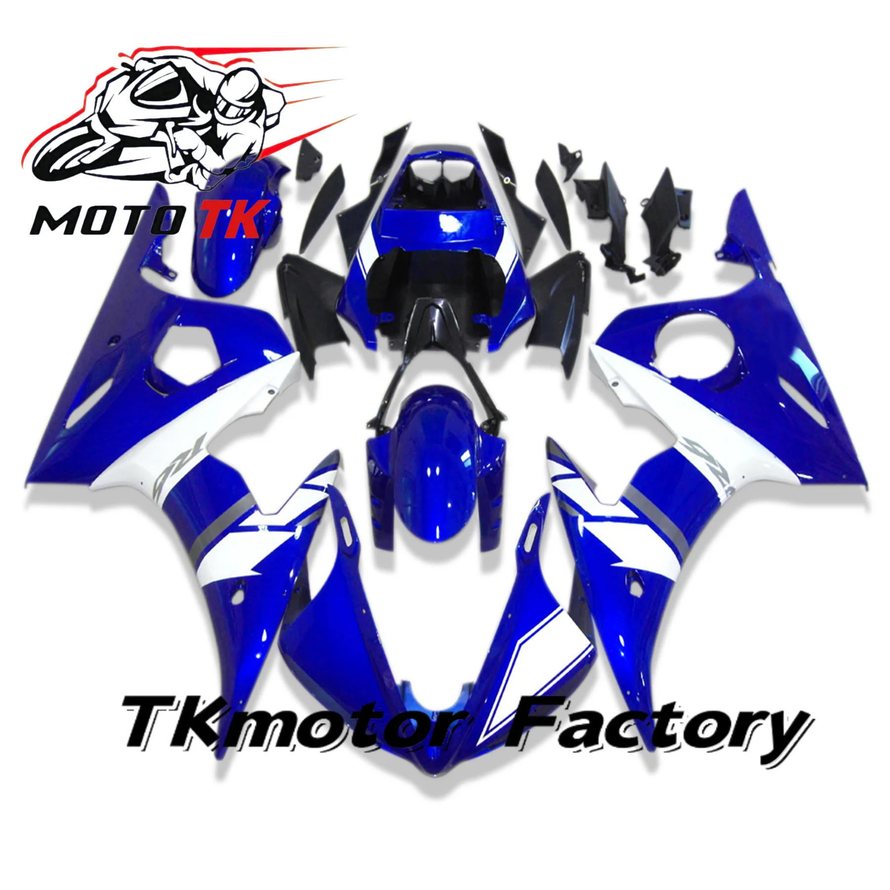 ABS Fairing Set For Yamaha YZF R6 2003-2005 Motorcycle Fairing Kit Injection pour  Molded ABS Plastic Bodywork Full Assembly 04