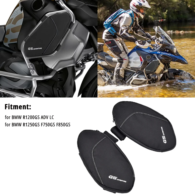 

Motorcycle Frame Crash Bars Waterproof Bag Repair Tool Placement Travel Bag For BMW R1250GS Adventure R 1250 GS ADV