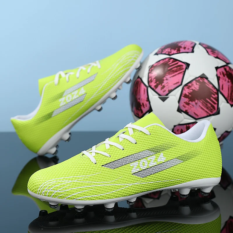 Men Sneakers Soccer Cleats Professional Unisex Football Boots Grass Training Match High-quality Ultralight Non-slip Children
