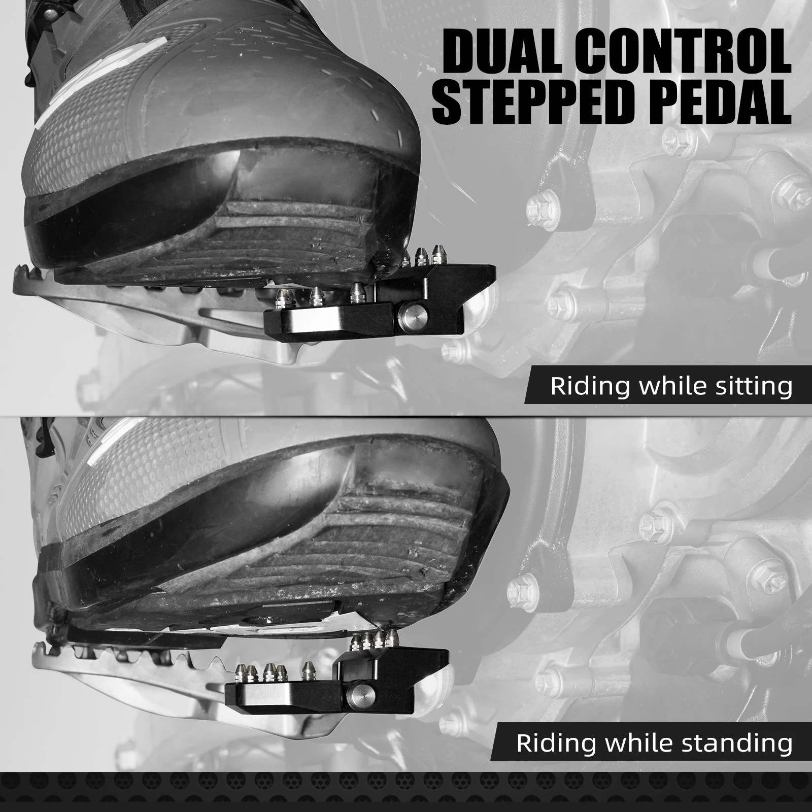 NICECNC ل 2021-2024 GasGas EC300 EC250 دراجة نارية التحكم المزدوج بدال فرامل لوحة MC EX EC 300 250 125 EXF ECF MCF 450 350 250