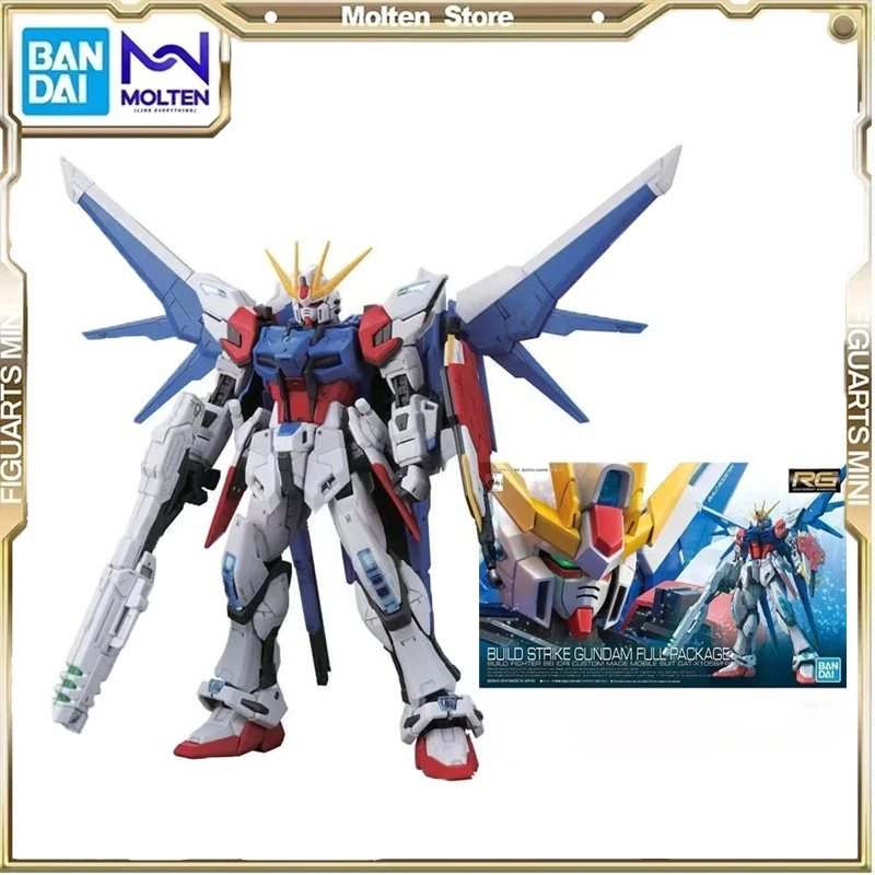 

BANDAI RG23 1/144 Build Strike Gundam Creator of War, сборная модель, модели экшн-фигурок, детские игрушки, коллекционные украшения