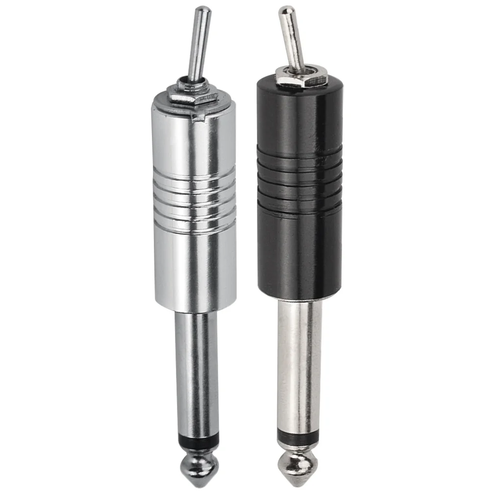 

2Pcs Heavy Duty Tattoo Foot Pedal Switch No Power Supply Needed Metal Foot Pedal for Tattoo Machine Wireless Tattooing Plug Long