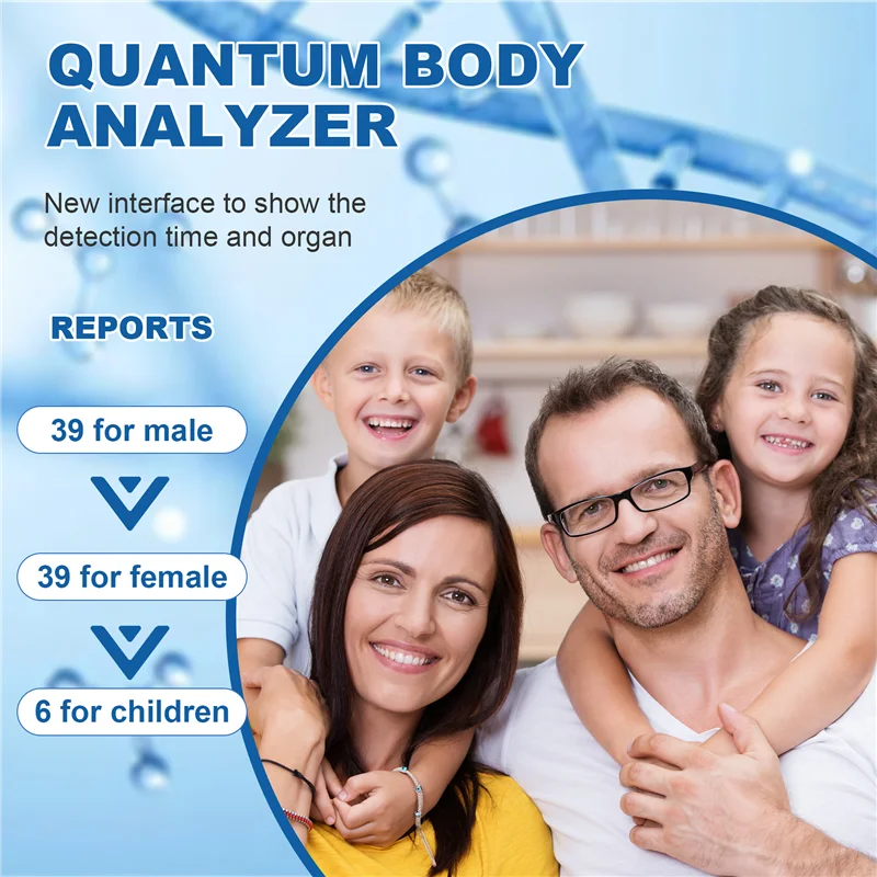 

Quantum Resonance Magnetic Analyzer Quantum Body Analyzer Testing 5 Mini Models For Sub-Health Test