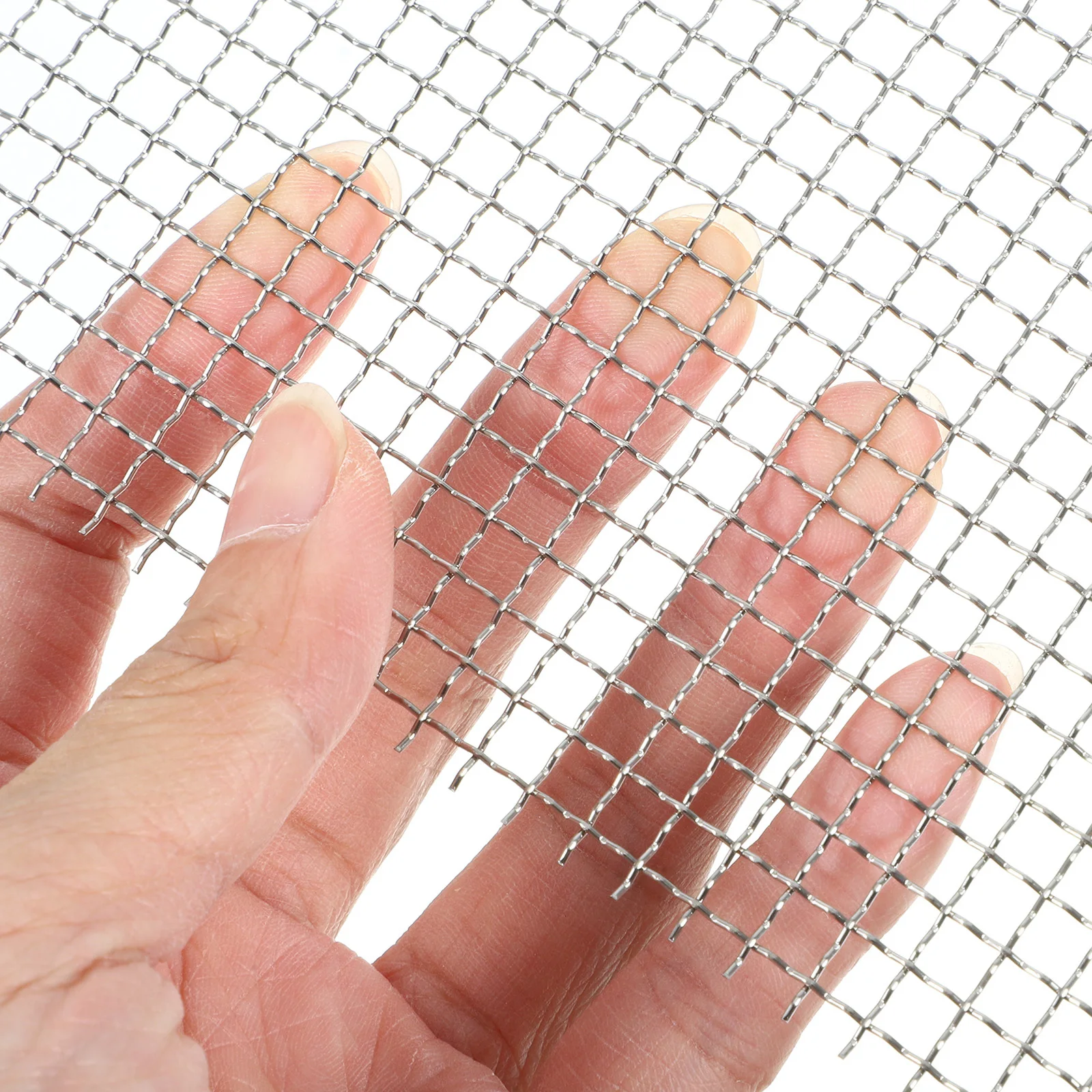 

2 шт., сетчатые экраны из нержавеющей стали, металлический вентиляционный экран, легкая очистка, прочный сетчатый экран для домашнего использования, окна, двери