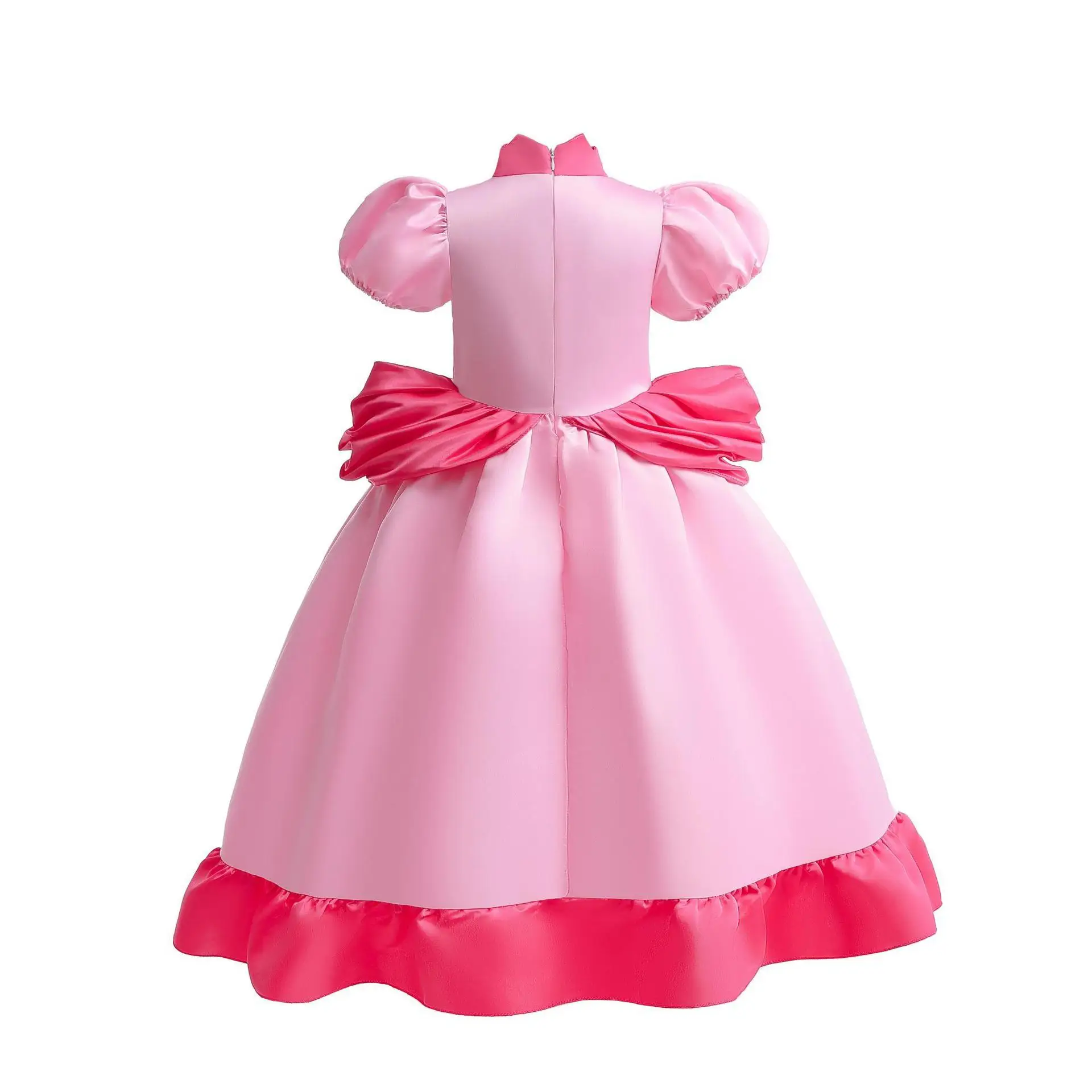 فستان أميرة الخوخ للأطفال ، زي لعب الأدوار للفتيات ، هالوين كوميدي ، سوبر بروس ، فيلم المغامرة ، هالوين ، لعبة ، هالوين ، ملابس #4