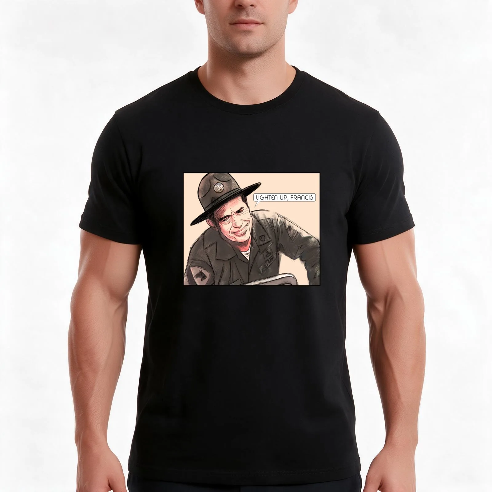 Lighten up, Francis. Men T Shirt man t shirt designer
