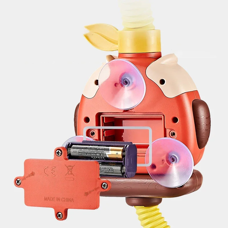 Abeille électrique pulvérisation d'eau gicler arroseur bébé jouets de bain baignoire douche piscine salle de bain jouet pour nourrissons bébés tout-petits cadeaux