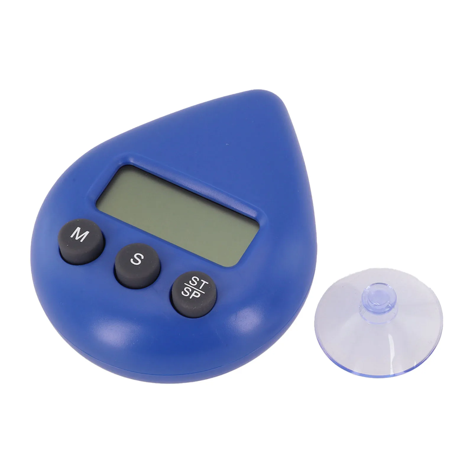 Shower Timer Digital Timer With Alarm & Suction Cup 5.9x7.5x1.6cm ABS Energy Saver Save Hot Water Bathroom Home