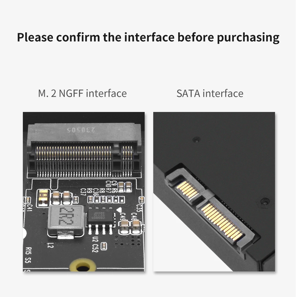 TISHRIC 4/5 Port M.2 SATA SSD B+M Key To 3.5