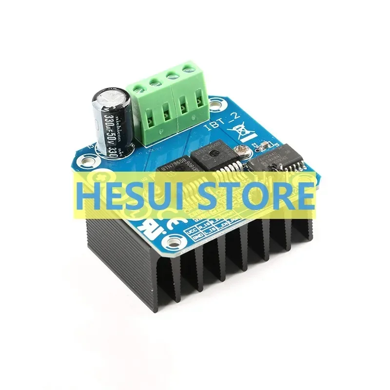 High power intelligent vehicle motor drive module BTN7960 43A current limiting control semiconductor refrigeration drive