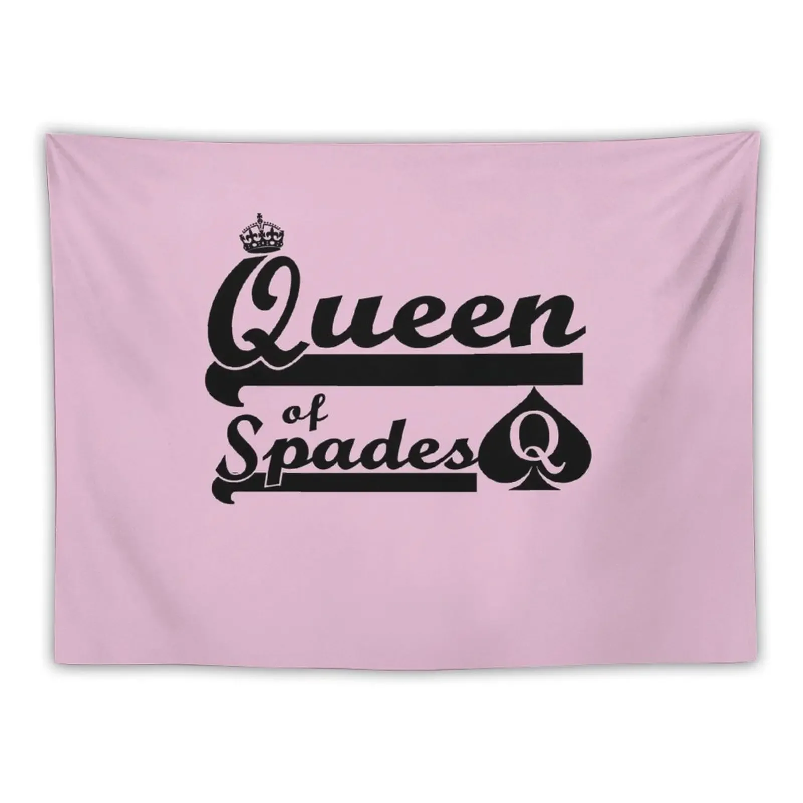 Queen of Spades Hotwife bbc Cuckold Tapestry Aesthetic Decoration Wall Decor Hanging Wall Decor Decorations For Room Tapestry