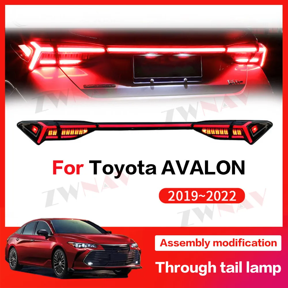 Car Rear Light For Toyota AVALON 2019 2020 2021 2022 LED Taillight Lights Turn Signal Assembly Modification Accessories Night