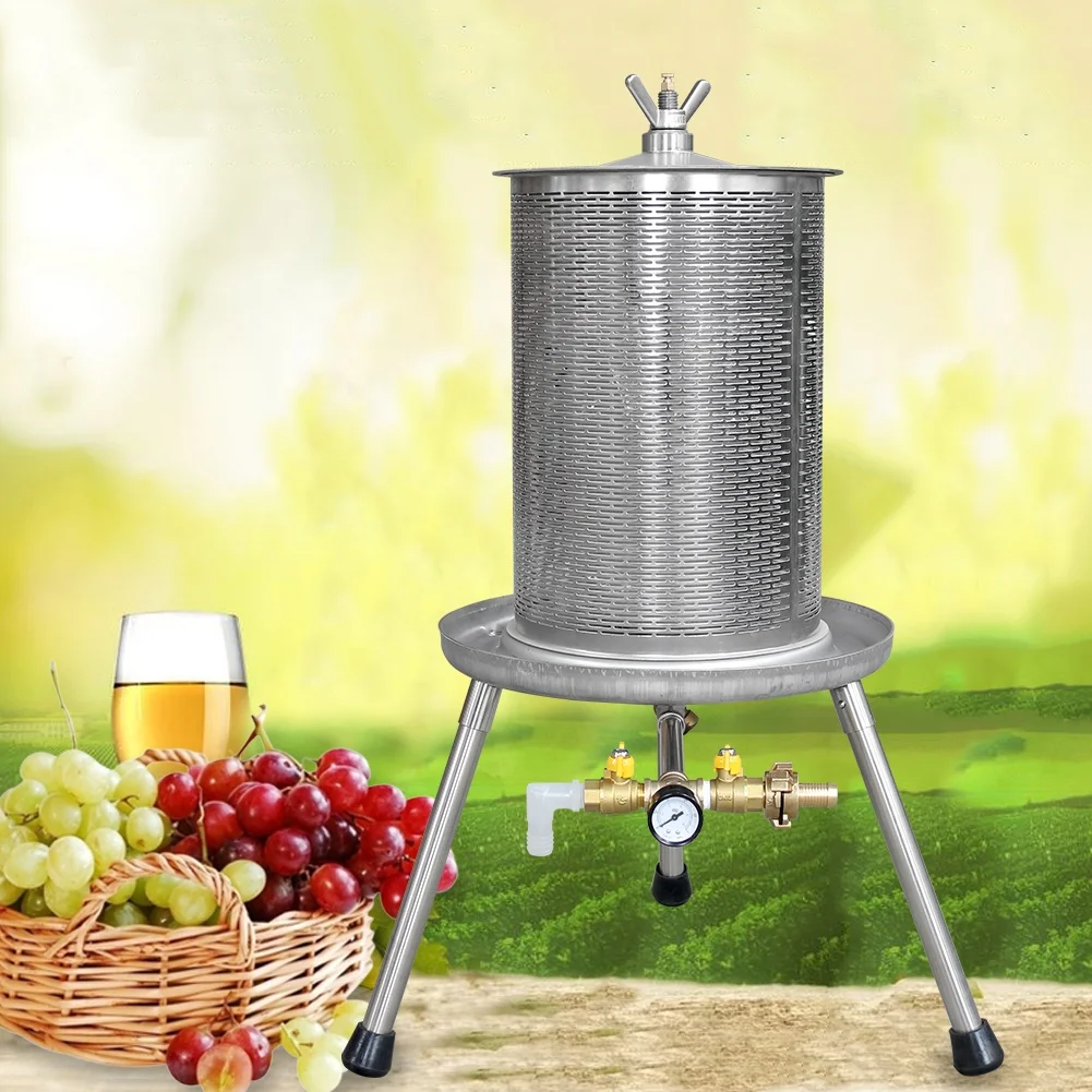 Factory supply 40L hydraulic fruit press membrane press water-pressured fruit press