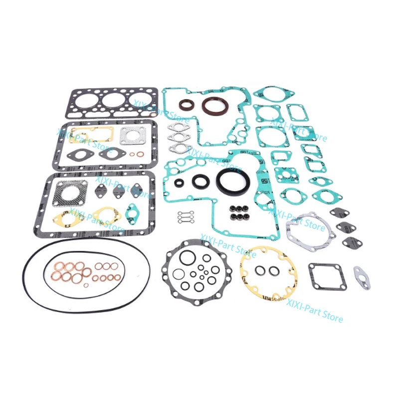 

D750 Full Gasket Kit Set For Kubota Engine Piston Ring Head Gasket Overhaul Rebuild Kit