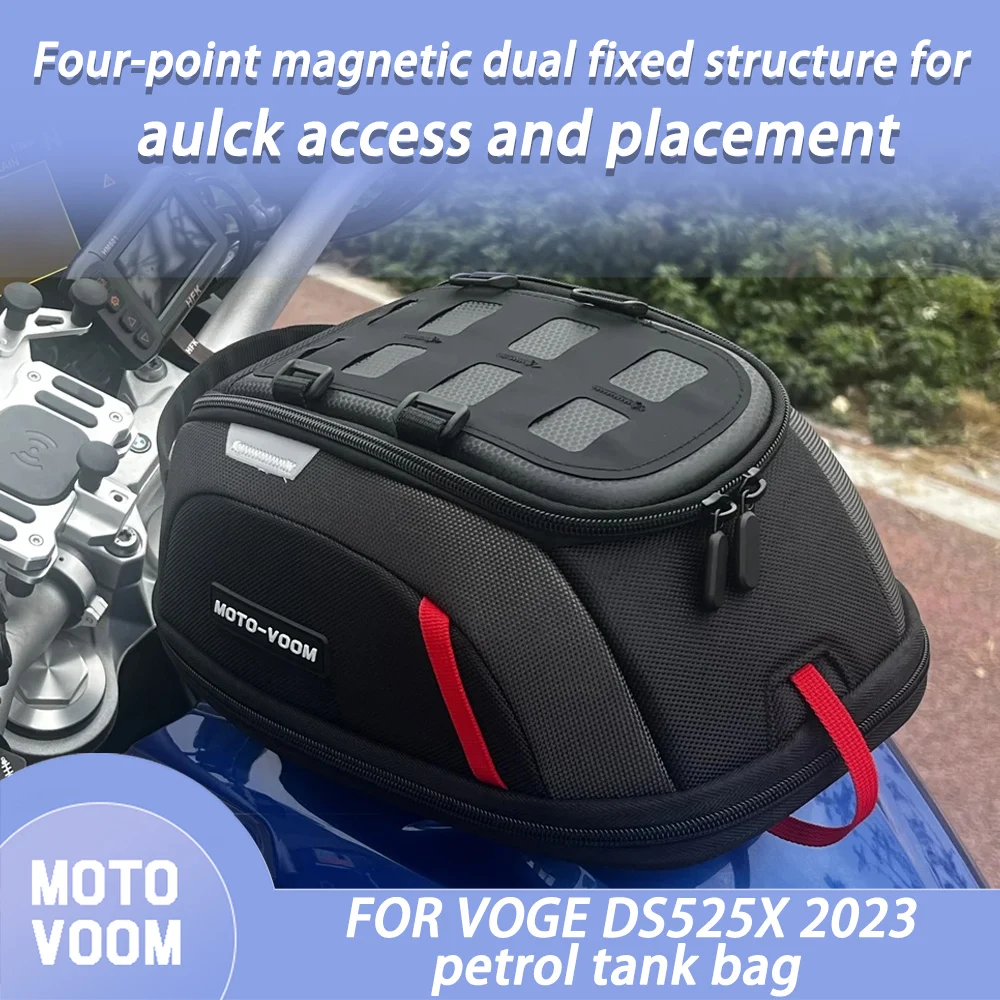 

New Motorcycle Fuel Tank Bag FOR Loncin VOGE DS900X DS525X Front Tankbag DS 525 X Waterproof Quick Release Fuel Tank kits