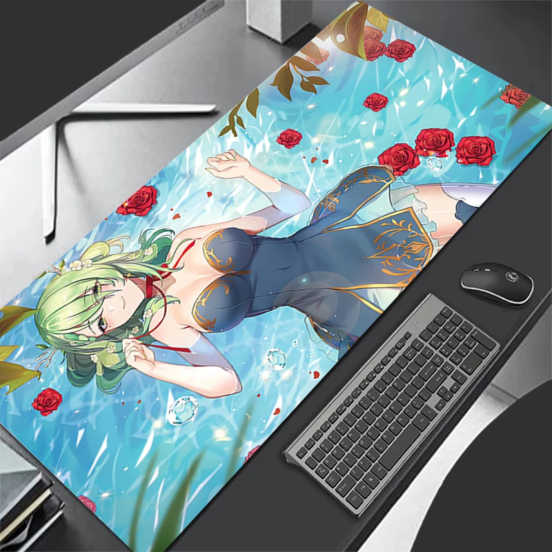 

Mousepad Computer Hololive Ceres Fauna Gaming Accessories Keyboard Pad Office PC Rubber HD Mouse Pad Decoracion Desk Mouse Mat