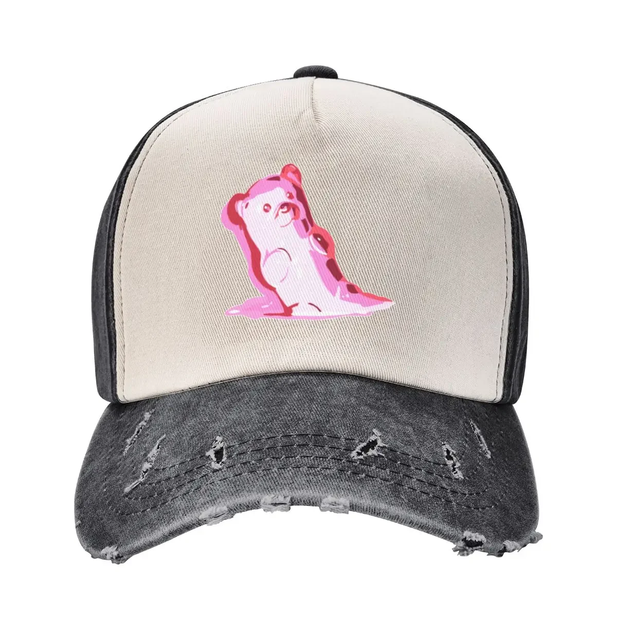 Pink gummy bear Baseball Cap fishing hat Mountaineering Brand Man cap Women's Hats 2025 Men's