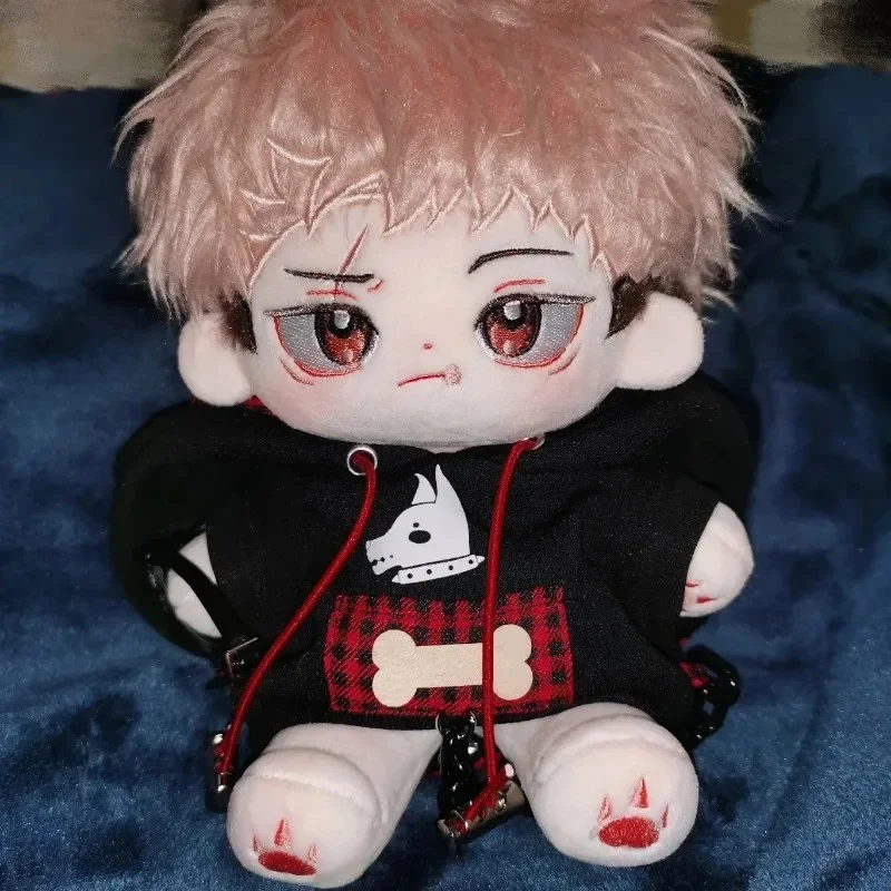 

NEW Anime Role Itadori Yuji Cosplay Soft Plush Doll Body Dango Dress Up Cotton Stuffed Toys Dolls 20cm Figures Birthday Gift