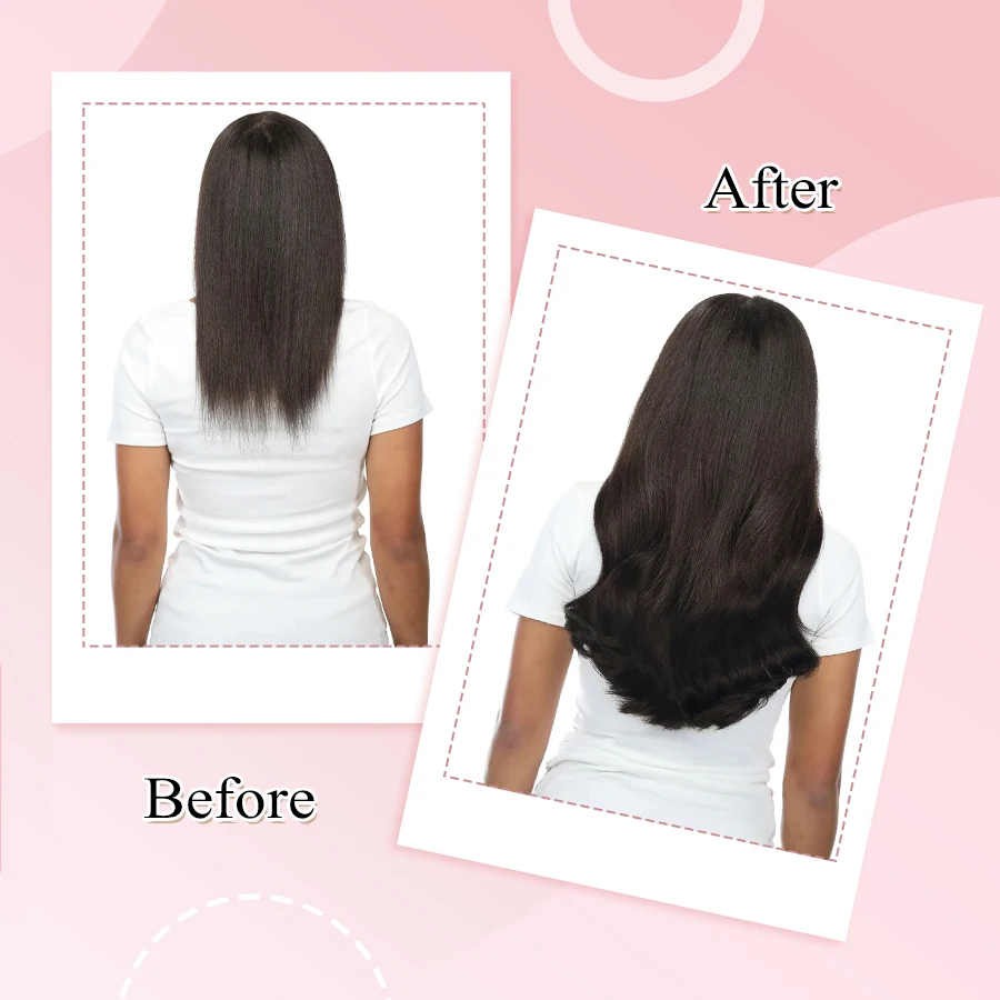 K.S الباروكات الشريط في شعر مستعار بشري سلس بو الجلد لحمة عذراء حقيقية غير مرئية الشعر مزدوجة الجانب 16 "40 جرام 20 قطعة ( # 1ب)