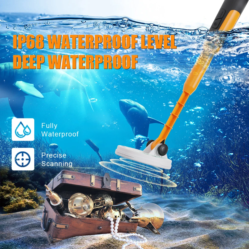 Imagem -06 - Metal Finder Handheld Pinpointer Detector de Ouro Ip68 Máquina Completa Caçador Impermeável Ferramentas do Tesouro Mais Novo Quente 2023 Profissional