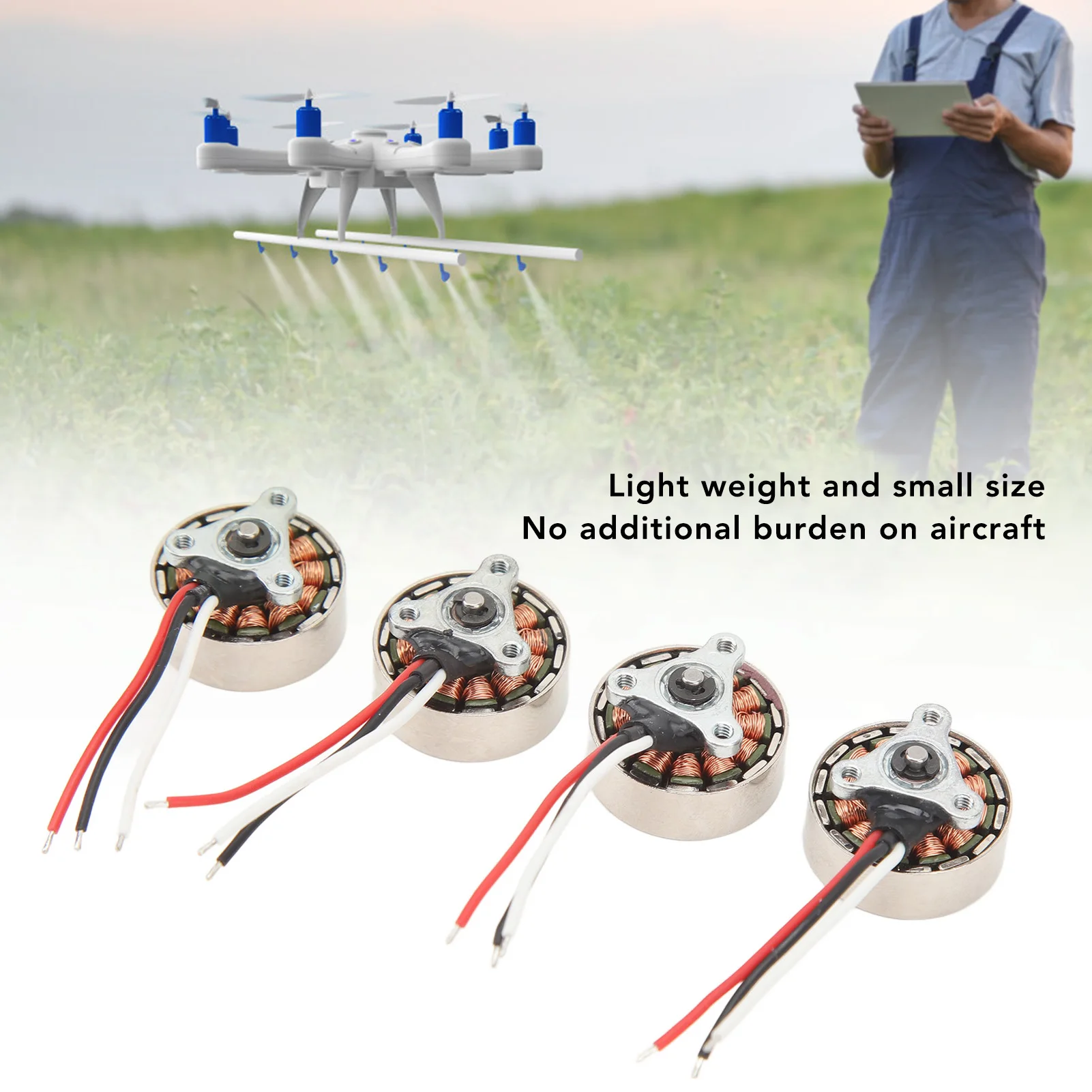 1503 Airplane Brushless Motor RC Electric Motor for 4 Axes Remote Control Airplanes RC Airplane Motor RC Electric Motor