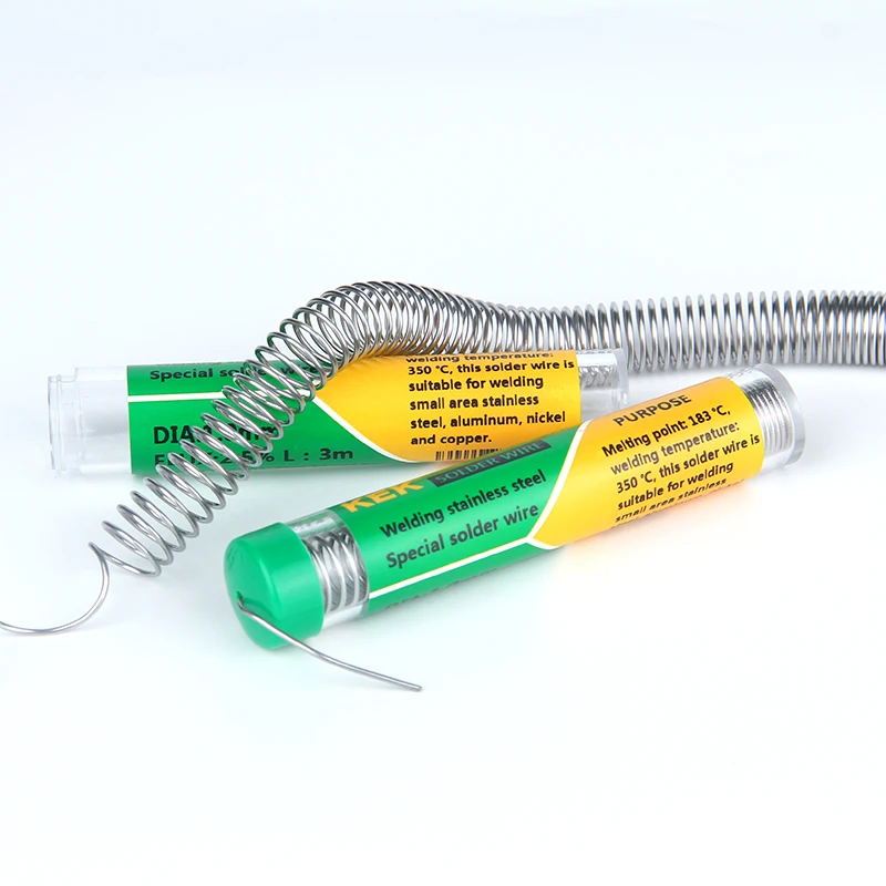 2.5% Rosin Solder Wire 1.0mm Welding Stainless Steel Welding Aluminum Nickel Products special core Solder Tin Wire