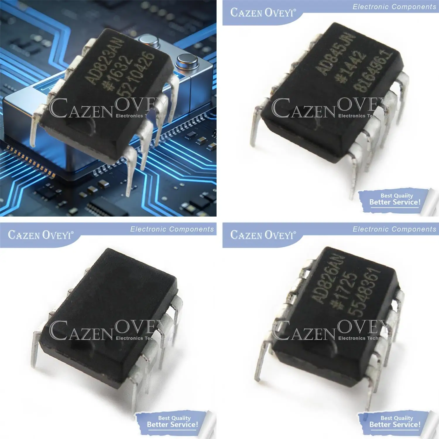 5pcs/lot LD209A CS209A LD209 CS209 AD823ANZ AD823AN AD823 AD845JNZ AD845JN AD845 AD826ANZ AD826AN AD826 DIP-8
