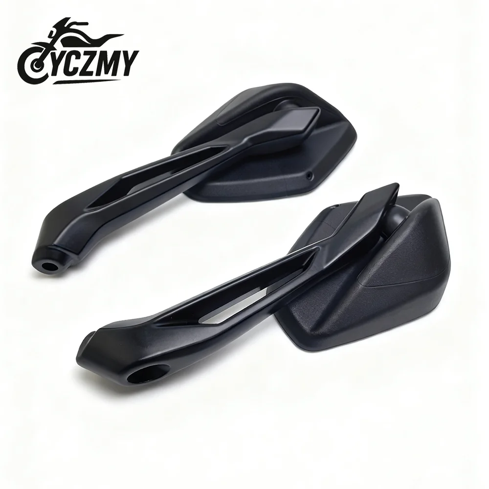 Motorcycle Rear Mirror M10 Scooter streetbike White Glass Universal Rear View Mirror Accessories For Bajaj /Kawasaki Dominar 400