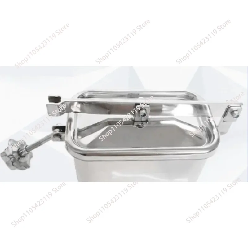250x150mm Rectangular Manhole Cover Stainless Steel Tank Manway