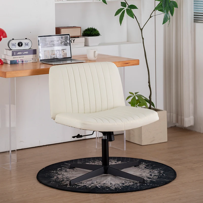 Designer Orange Office Chair Modern Cheap Simple Comfortable Relaxing Office Chair Swivel Study Silla De Escritorio Furniture - Image 3