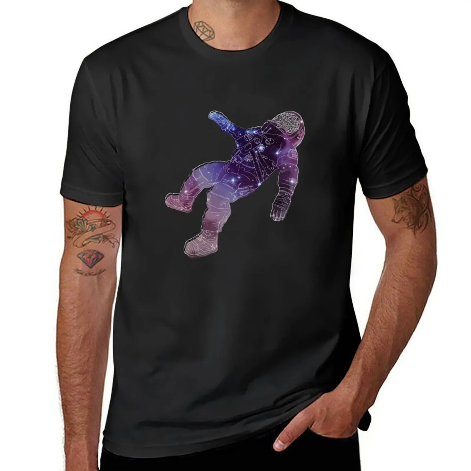 The Blue Stones Band Astronaut - Black Holes Album T-Shirt oversized Short sleeve tee fitted t shirts for men