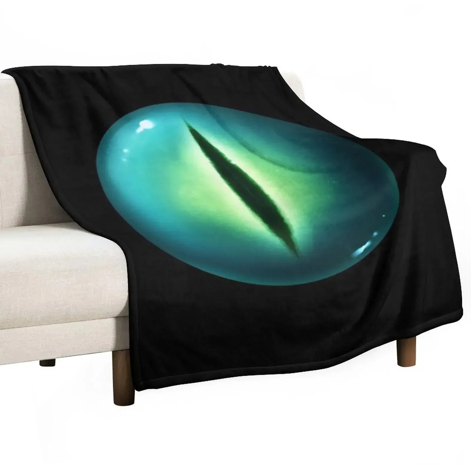 Eye of Ender Throw Blanket Picnic manga Blankets