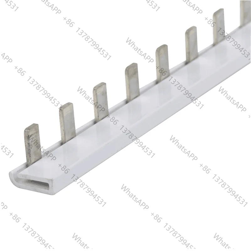 1Pc Copper Busbar for Distribution Box Circuit breaker PIN Type MCB Connector 4 6 8 12 Ways Breaker Combing 1P 63A 1.4 x 7mm