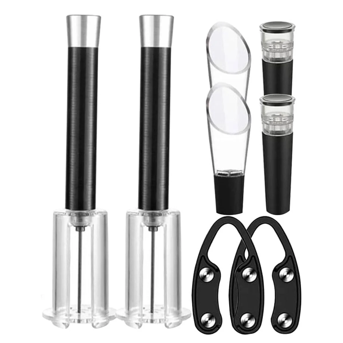 Wine Opening Set Air Pressure Pump Wine Bottle Opener, Easy Cork Remover Corkscrews Wine Opener Gifts to Wine Lovers