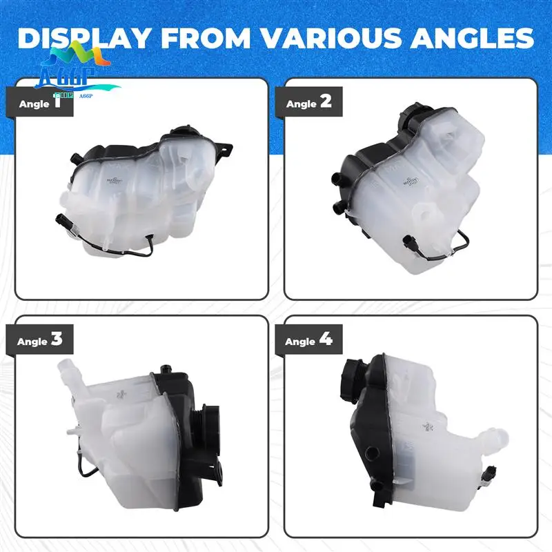 

A66P-Radiator Coolant Overflow Container For LAND ROVER LR2 RR Evoque VOLVO S80 V70 XC60 31200321 LR024296 Lid LR000243
