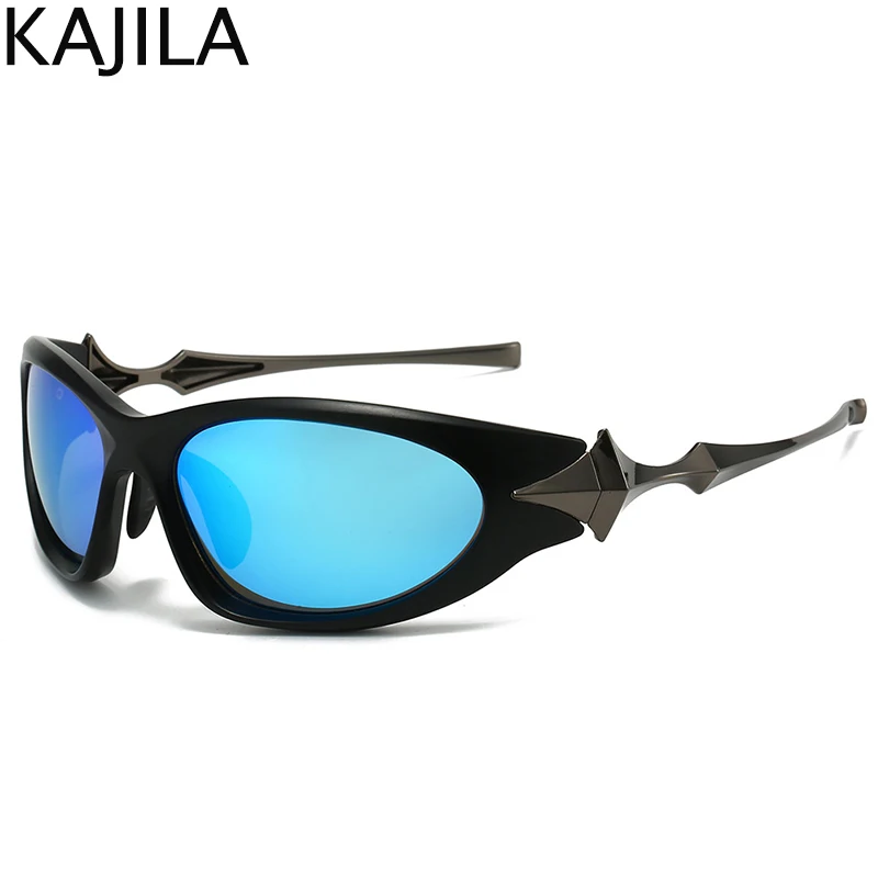 kajila Steampunk Cat Eye Sunglasses Black 4