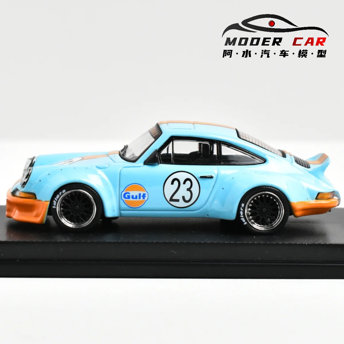 MC 1:64 930 RWB GULF Diecast Model Car